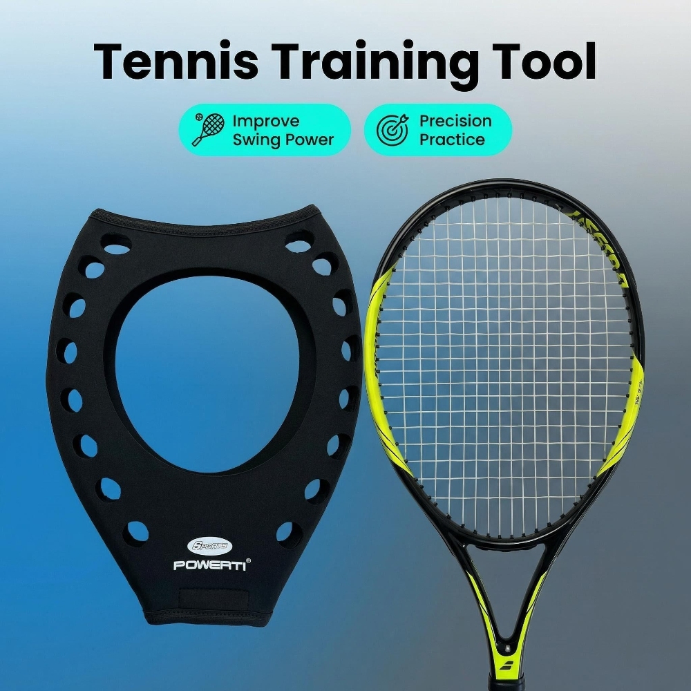 Racket Vibration Dampener - Tennis Racket Sweet Spot Trainer Set