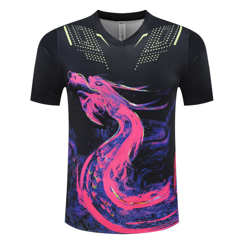 Dragon Men's Table Tennis T-Sh - Badminton Vector ulasan dan harga