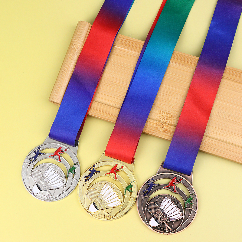 1Pc Metal Badminton Award Meda - Badminton Kids ulasan dan harga