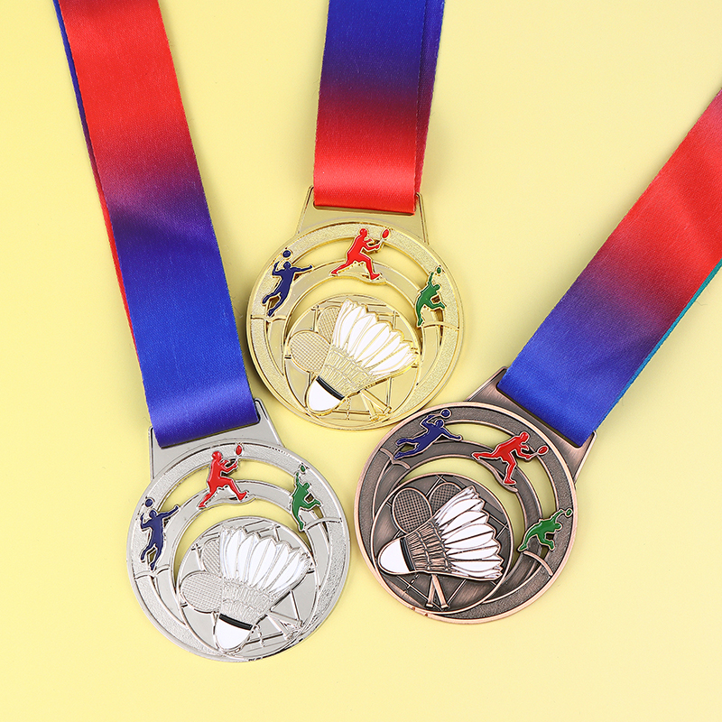 1Pc Metal Badminton Award Meda - Badminton Kids ulasan dan harga