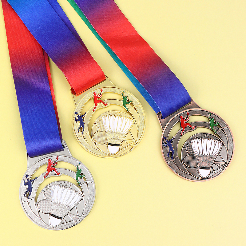 1Pc Metal Badminton Award Meda - Badminton Kids ulasan dan harga
