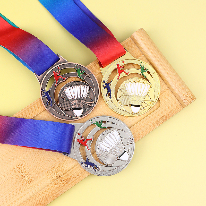 1Pc Metal Badminton Award Meda - Badminton Kids ulasan dan harga