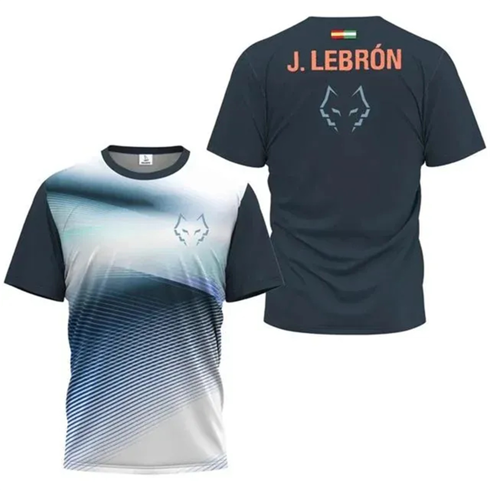 Men's 3D Printed Badminton Tab - Badminton China ulasan dan harga