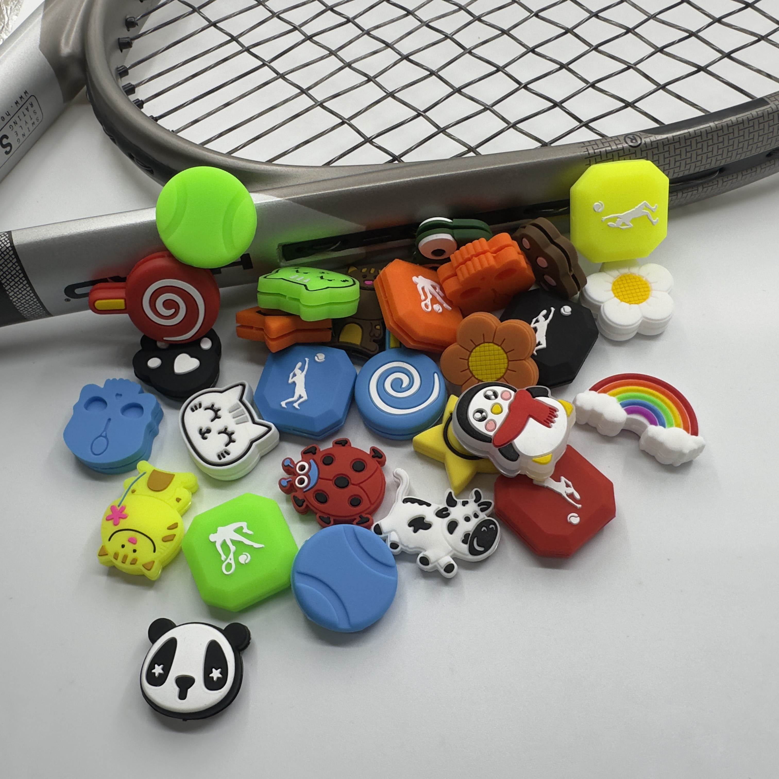 100pcs/lot Mixed styles vibrat - Racket Vibration Dampener ulasan dan harga