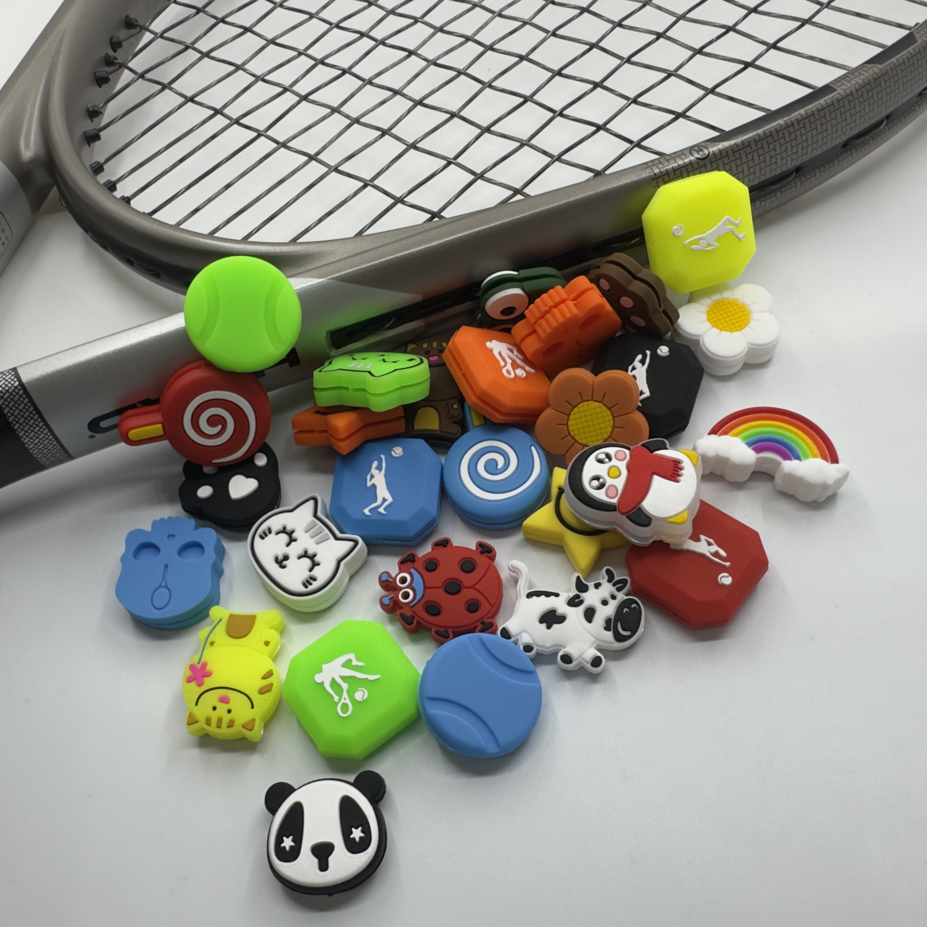 100pcs/lot Mixed styles vibrat - Racket Vibration Dampener ulasan dan harga