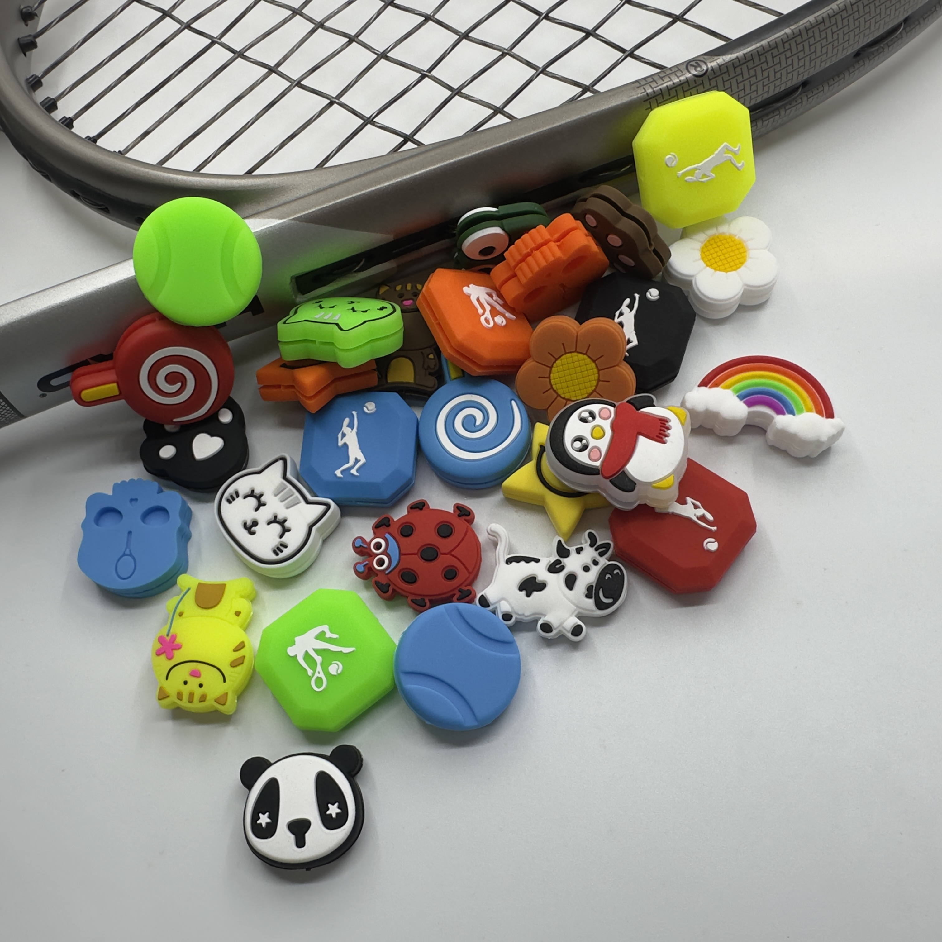 100pcs/lot Mixed styles vibrat - Racket Vibration Dampener ulasan dan harga