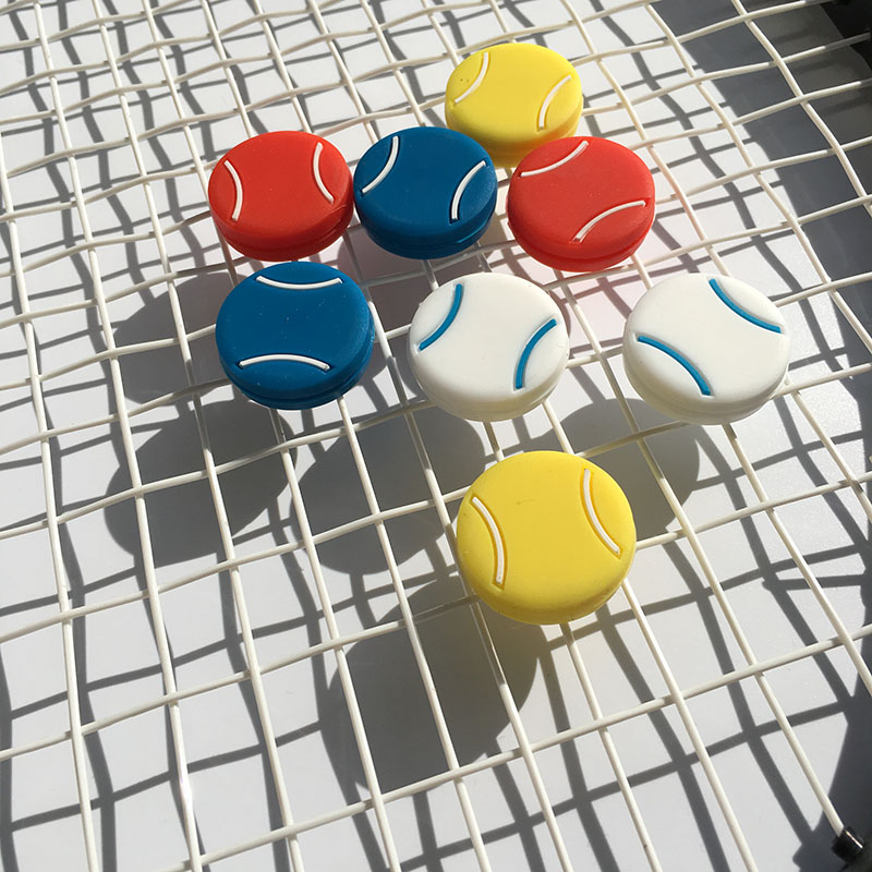 Colorful 10/30/50pcs Reduce Te - Racket Vibration Dampener ulasan dan harga