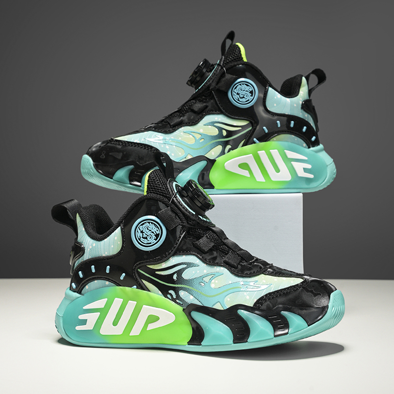 Kids Basketball Shoes Rotating - Badminton Kids ulasan dan harga