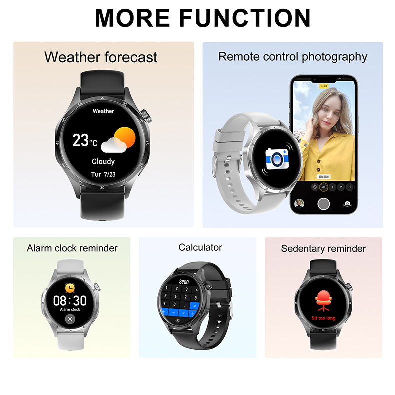 2026 New Smart Watch Men AMOLE - Badminton Calendar ulasan dan harga