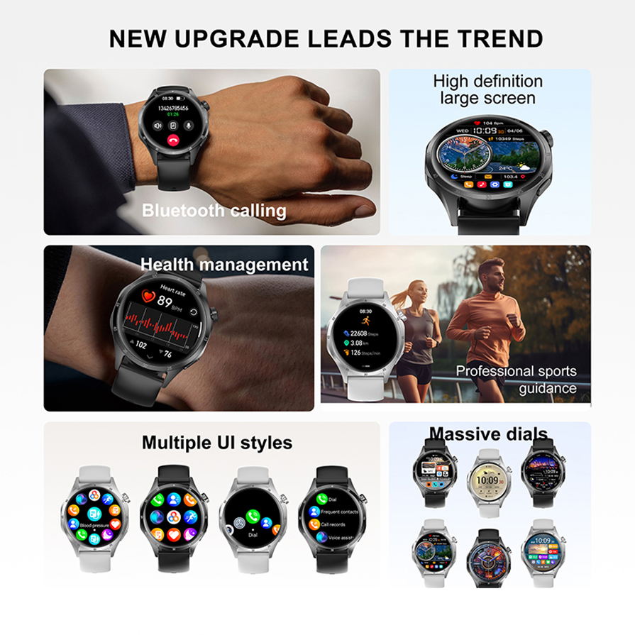 2026 New Smart Watch Men AMOLE - Badminton Calendar ulasan dan harga