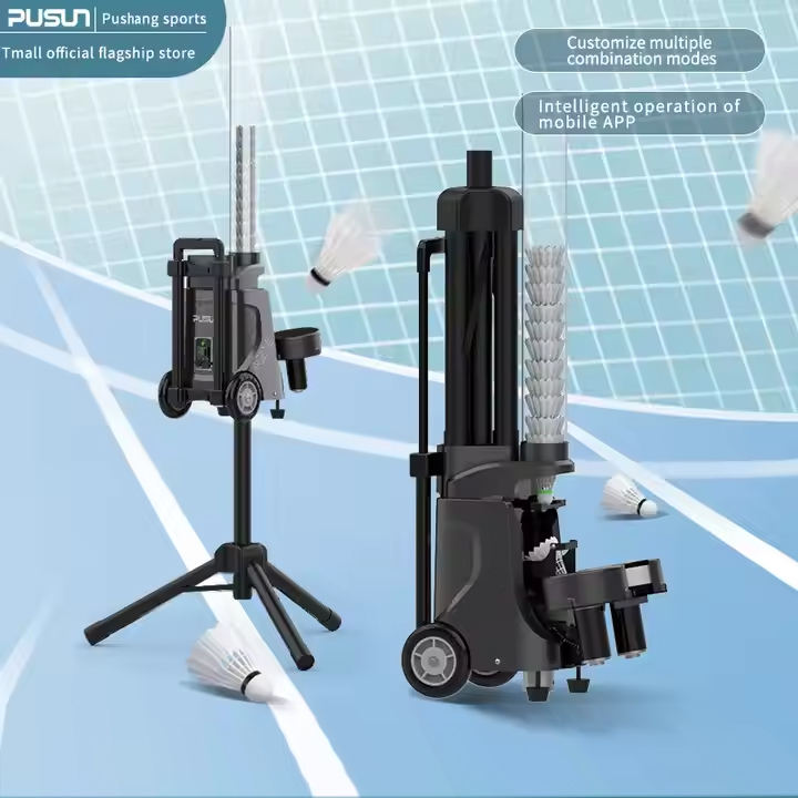 Portable Badminton Serving Mac - Feeder Machine Badminton ulasan dan harga