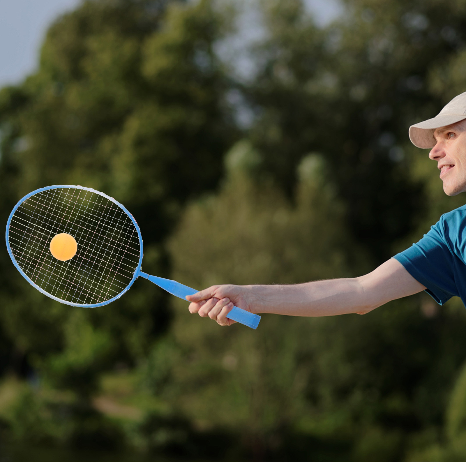 Badminton Tennis Racket and Ba - Badminton Kids ulasan dan harga