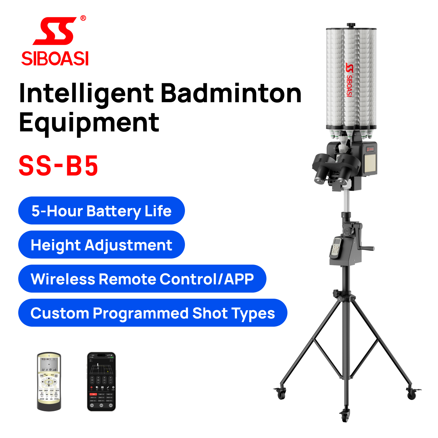 SIBOASI Professional Online Co - Feeder Machine Badminton ulasan dan harga