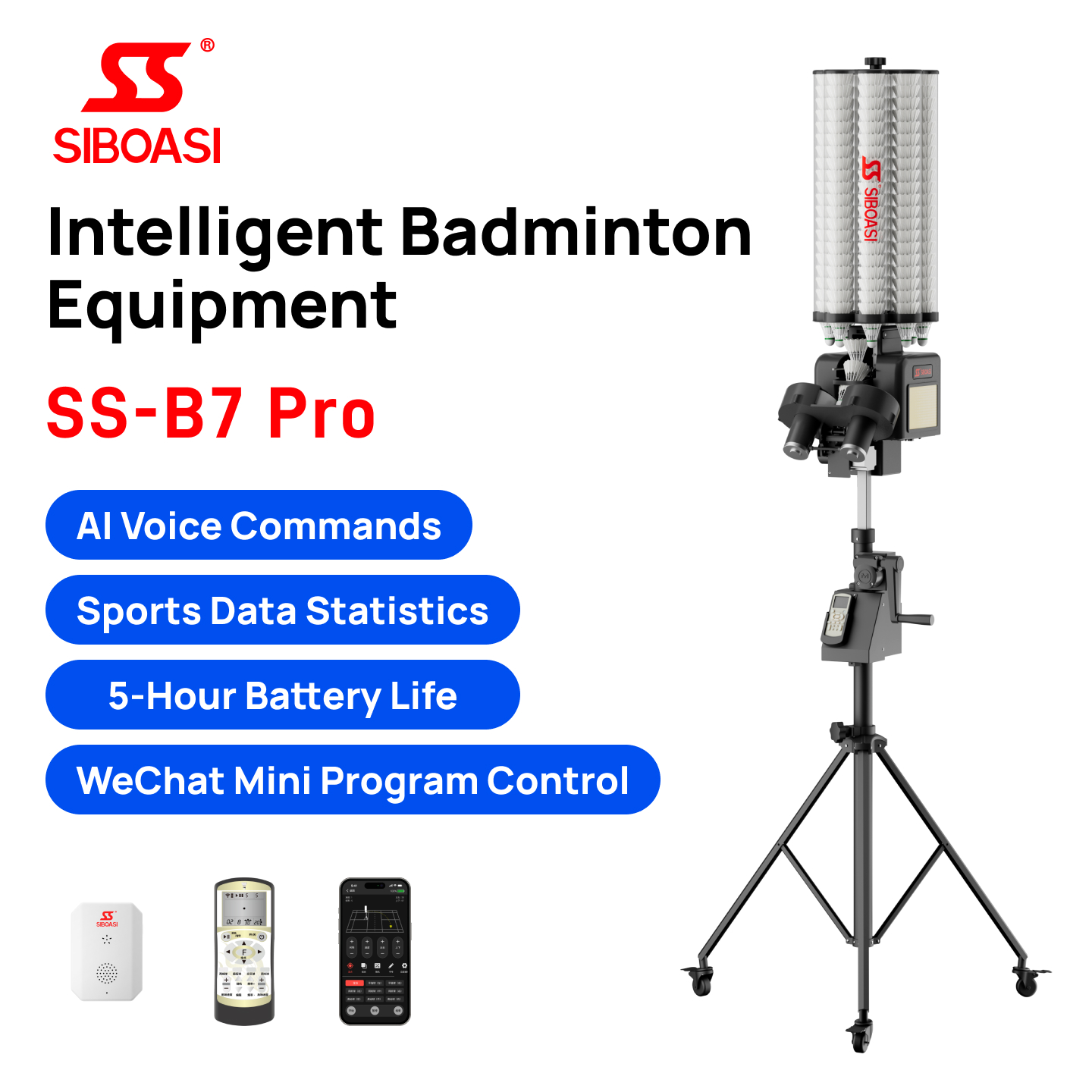 SIBOASI Professional Online Co - Feeder Machine Badminton ulasan dan harga