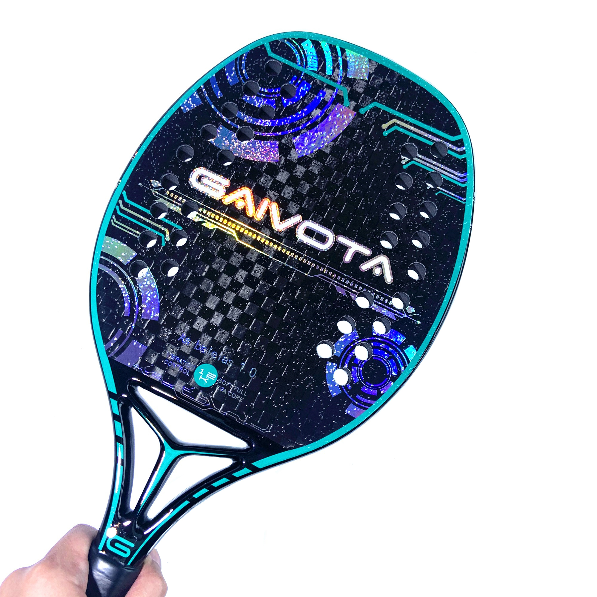 GAIVOTA beach Tennis racquet 1 - Li Ning Racket ulasan dan harga