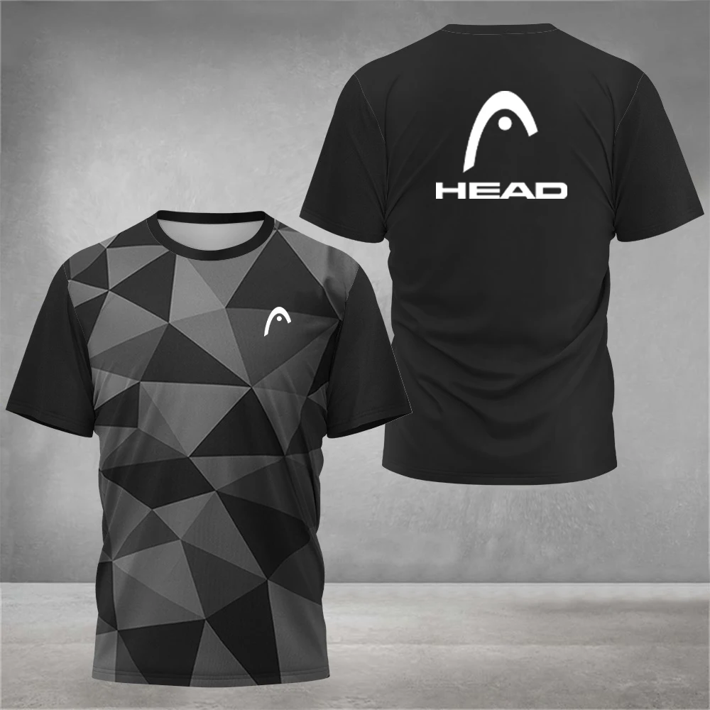 Summer Breathable Mens T Shirt - Badminton Vector ulasan dan harga