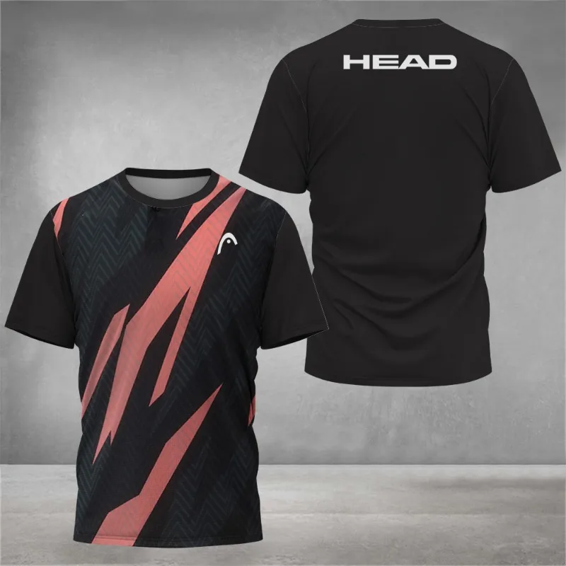 Summer Breathable Mens T Shirt - Badminton Vector ulasan dan harga