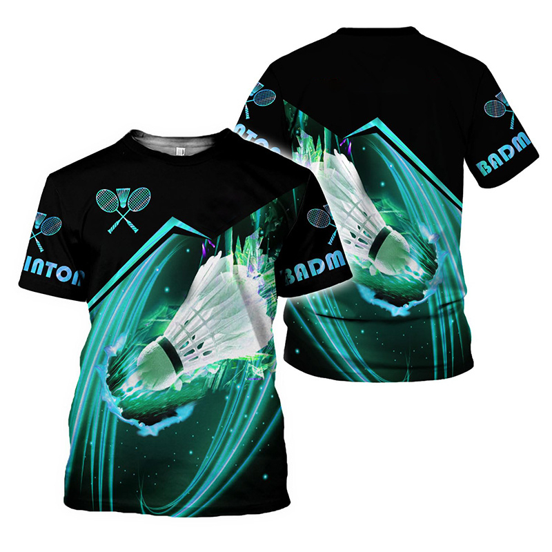 Fashion Badminton Graphic T Sh - Badminton Kids ulasan dan harga