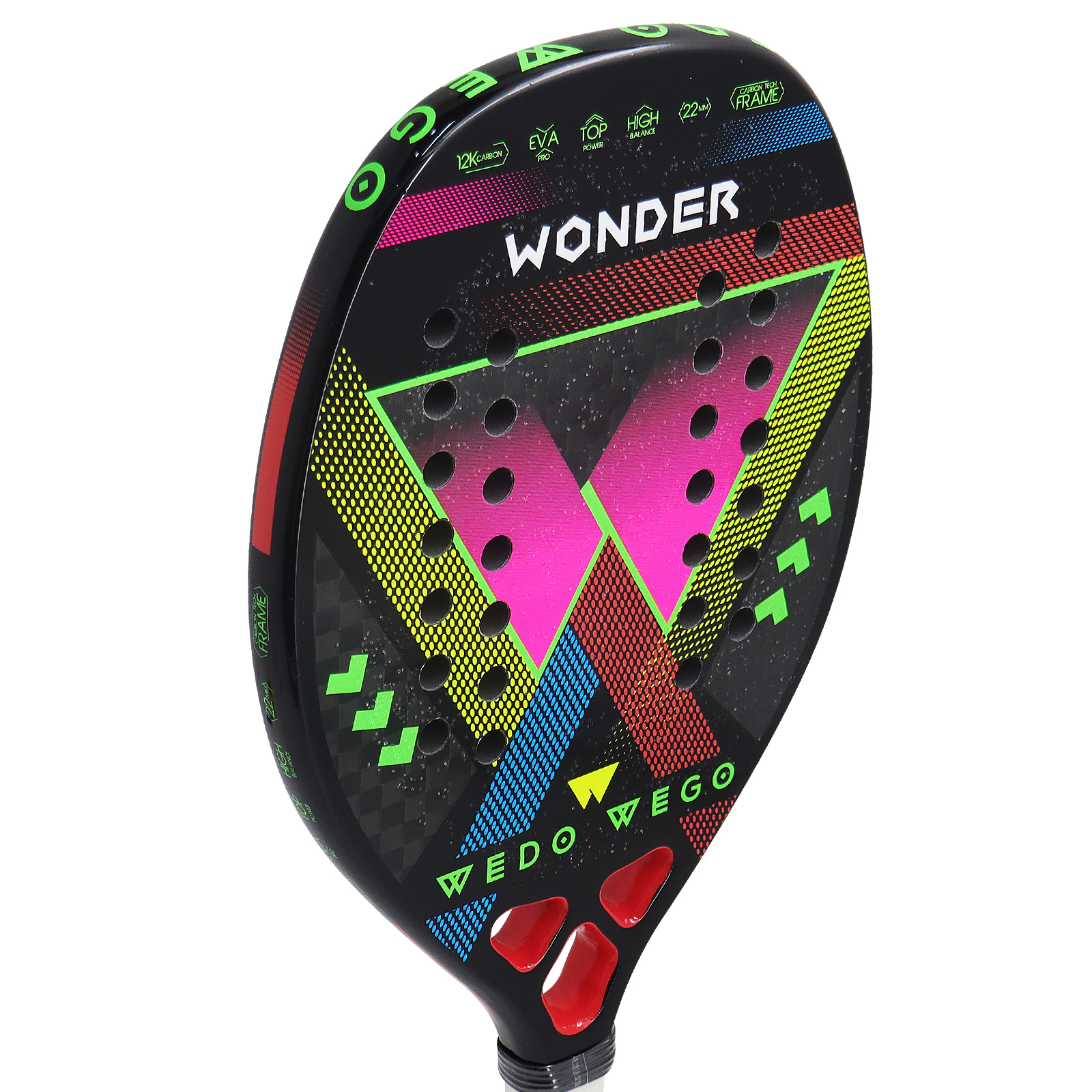 3K/12K/Kevlar Carbon Beach Ten - Li Ning Racket ulasan dan harga