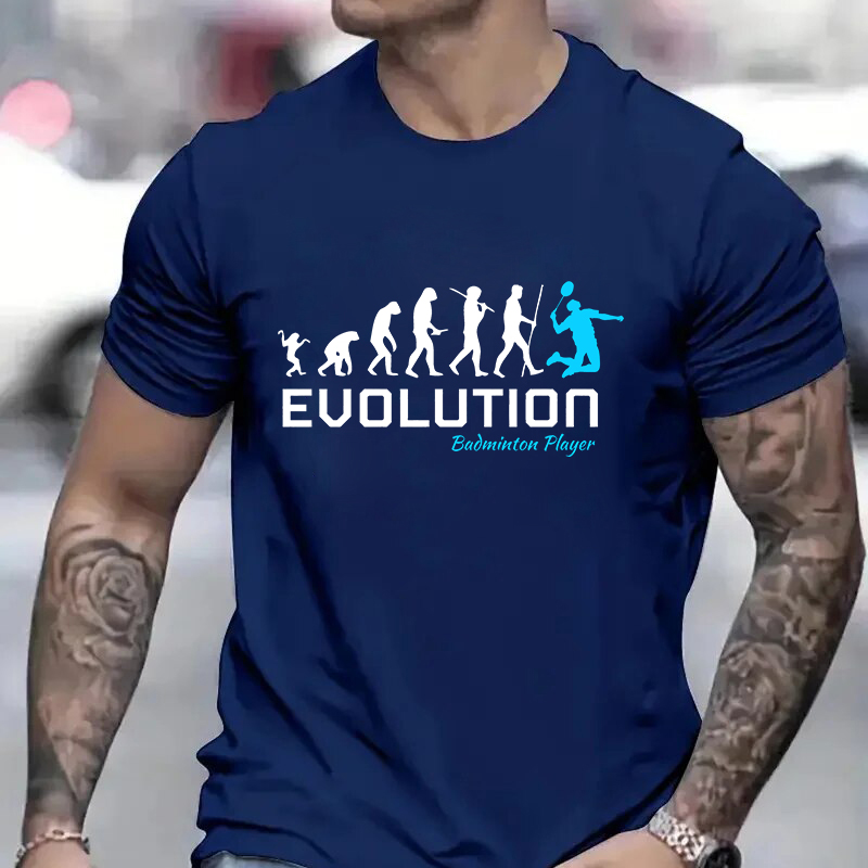 Funny Badminton Evolution T-Sh - Badminton China ulasan dan harga