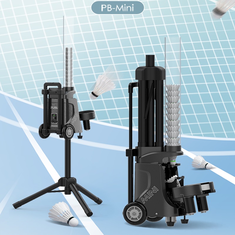 Portable Mini Badminton Traini - Feeder Machine Badminton ulasan dan harga